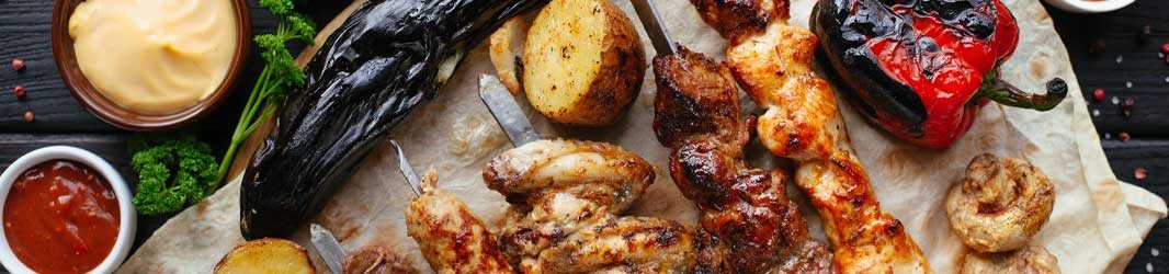 Gemischte Grill-Platten